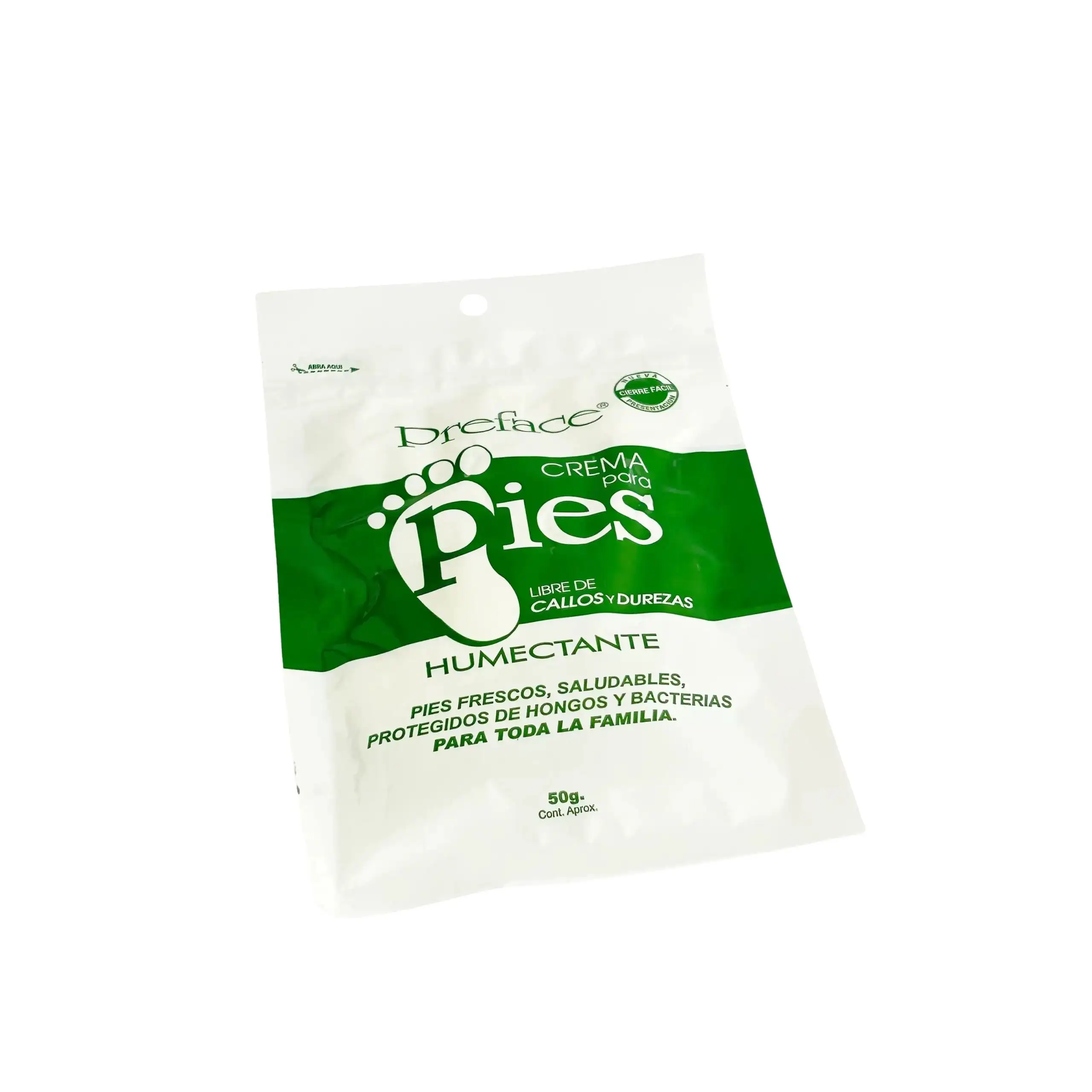 Crema Para Pies Preface 50grs